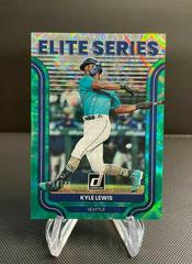 Kyle Lewis [Green] #ES-10 Baseball Cards 2022 Panini Donruss Elite Series Prices