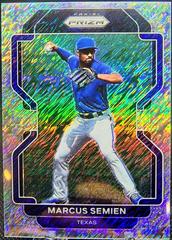 Marcus Semien [Shimmer Prizm] #13 Baseball Cards 2022 Panini Prizm Prices