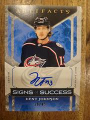 Kent Johnson #SOS-KJ Hockey Cards 2022 Upper Deck Artifacts Signs of Success Prices