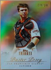 Buster Posey [Bronze] Baseball Cards 2012 Topps Tribute Prices