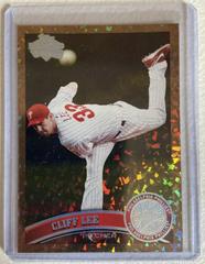 Cliff Lee [Cognac Diamond Anniversary] Baseball Cards 2011 Topps Update Prices