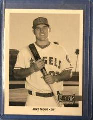 Mike Trout [Black & White] #AS-MT Baseball Cards 2017 Topps Archives Snapshots Prices