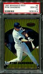 Ryne Sandberg #8 Baseball Cards 1997 Bowman's Best Prices