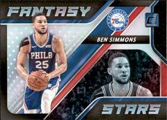 Ben Simmons #4 Basketball Cards 2020 Donruss Fantasy Stars Prices