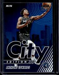 Anthony Edwards #15 Basketball Cards 2021 Panini Hoops City Edition Prices