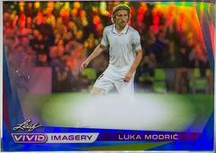 Luka Modric Soccer Cards 2022 Leaf Vivid Imagery Prices