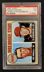 Indians Rookies [L. Piniella, R. Scheinblum] #16 Baseball Cards 1968 Topps Prices