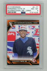 Fernando Tatis Jr. [Orange] #II-FT Baseball Cards 2016 Bowman International Ink Prices