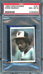 Eddie Murray #151 Baseball Cards 1982 Fleer Stamps Prices