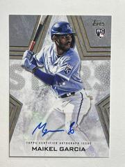 Maikel Garcia [Platinum] #BSA-MG Baseball Cards 2023 Topps Update Stars Autographs Prices