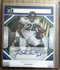 Fred Taylor [Blue] Football Cards 2022 Panini Donruss Signature Marks Prices