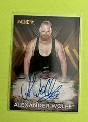 Alexander Wolfe #RA-AW Wrestling Cards 2017 Topps WWE NXT Autographs Prices