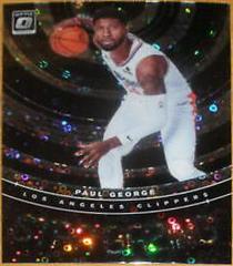 Paul George [Fast Break Holo] Basketball Cards 2019 Panini Donruss Optic Star Gazing Prices