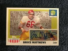 Bruce Matthews #A-BMA Football Cards 2005 Topps All American Autograph Prices