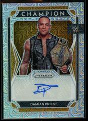 Damian Priest [Mojo Prizm] Wrestling Cards 2022 Panini Prizm WWE Champion Signatures Prices