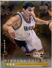 Predrag Stojakovic [Triple] #106 Basketball Cards 1998 Upper Deck Black Diamond Prices