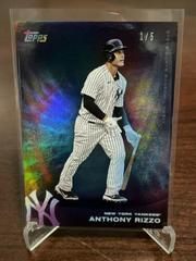 Anthony Rizzo [Tye Dye Glitter] #124 Baseball Cards 2022 Topps X Steve Aoki Prices