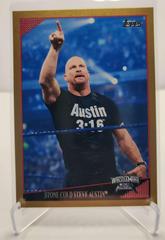 Stone Cold Steve Austin [Gold] Wrestling Cards 2009 Topps WWE Prices