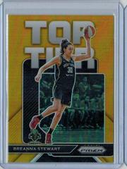 Breanna Stewart [Gold] #10 Basketball Cards 2023 Panini Prizm WNBA Top Tier Prices