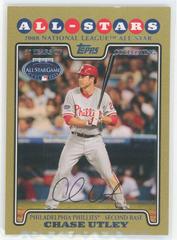 Chase Utley #UH241 Baseball Cards 2008 Topps Update & Highlights Prices