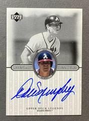 Dale Murphy Baseball Cards 2000 Upper Deck Legends Legendary Signatures Prices