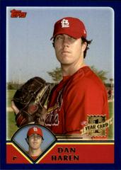 Dan Haren #T234 Baseball Cards 2003 Topps Traded Prices
