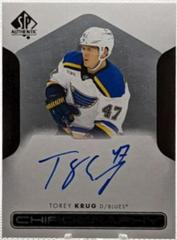 Torey Krug #C-TK Hockey Cards 2022 SP Authentic Chirography Autographs Prices