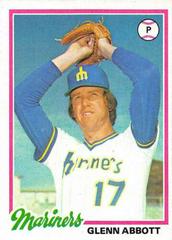 Glenn Abbott #31 Baseball Cards 1978 Topps Prices