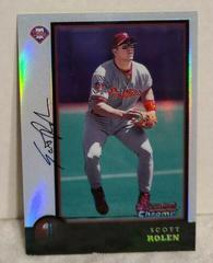 Scott Rolen [Refractor] #2 Baseball Cards 1998 Bowman Chrome Prices