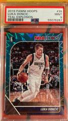 Luka Doncic [Teal] #39 Basketball Cards 2019 Panini Hoops Prices