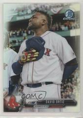 David Ortiz [Refractor] #13 Baseball Cards 2017 Bowman Chrome Prices