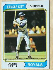 Amos Otis #65 Baseball Cards 1974 Topps Prices