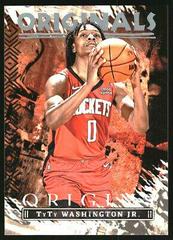 TyTy Washington Jr. #18 Basketball Cards 2022 Panini Origins Originals Prices