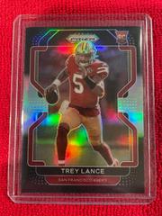 Trey Lance [Silver] Football Cards 2021 Panini Chronicles Prizm Black Prices