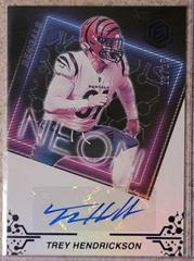 Trey Hendrickson [Blue] #NS-TH Football Cards 2022 Panini Elements Neon Signs Autographs Prices