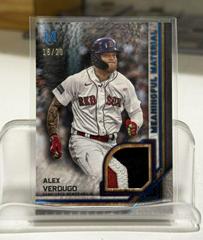 Alex Verdugo [Sapphire] #MMR-AVE Baseball Cards 2023 Topps Museum Collection Meaningful Materials Relics Prices