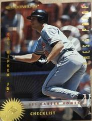 Cal Ripken Jr. [Press Proof] #448 Baseball Cards 1997 Panini Donruss Prices