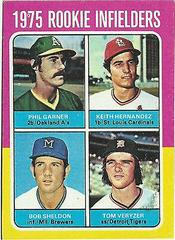 Rookie Infielders Baseball Cards 1975 Topps Mini Prices