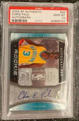 Chris Paul [Autograph] Basketball Cards 2005 SP Authentic Prices