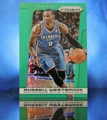 Russell Westbrook [Green Prizm] Basketball Cards 2013 Panini Prizm Prices