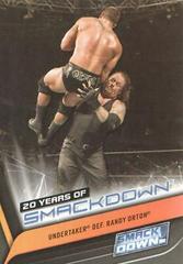 Undertaker def. Randy Orton Wrestling Cards 2019 Topps WWE 20 Years of SmackDown Live Prices