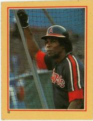 Rod Carew #12 Baseball Cards 1984 Fleer Stickers Prices