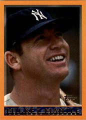 Mickey Mantle #1998 Baseball Cards 2006 Topps Mantle Collection Prices
