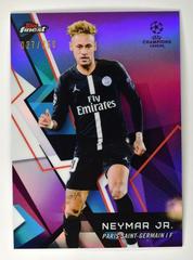 Neymar Jr. [Purple Refractor] Soccer Cards 2018 Finest UEFA Champions League Prices