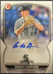 Brooks Gosswein #PPA-BG Baseball Cards 2023 Bowman Paper Prospect Autographs Prices
