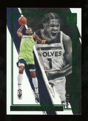 Anthony Edwards [Green] #77 Basketball Cards 2021 Panini Impeccable Prices