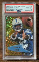 Edgerrin James [Two Minute Warning] #190 Football Cards 1999 Collector's Edge Odyssey Prices