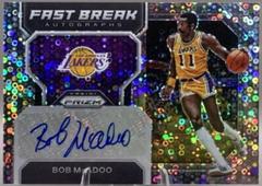 Bob McAdoo Basketball Cards 2022 Panini Prizm Fast Break Autographs Prices
