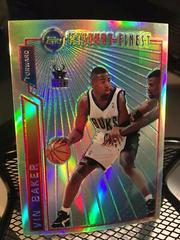 Vin Baker [Bordered Refractor] Basketball Cards 1996 Topps Mystery Finest Prices