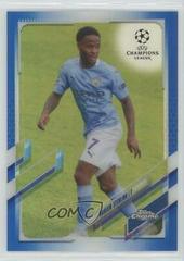 Raheem Sterling [Blue] Soccer Cards 2020 Topps Chrome UEFA Champions League Prices